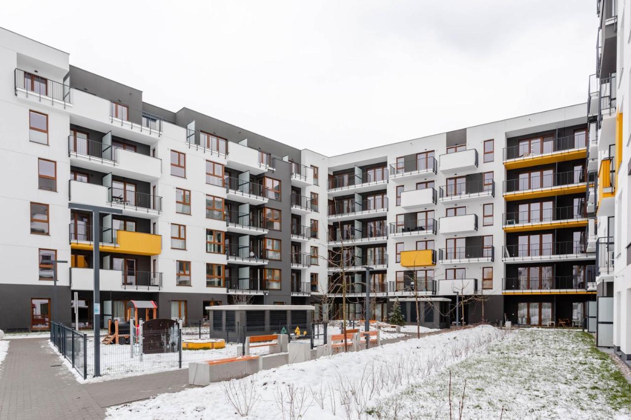 Chill Apartments Marywilska Warschau Buitenkant foto